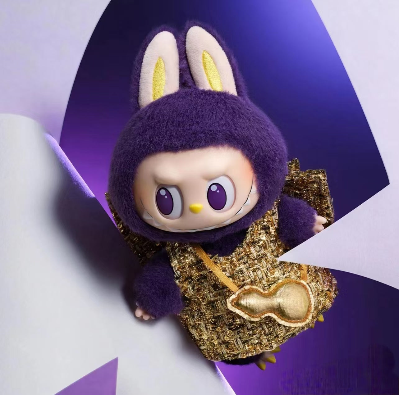 LABUBU Wings of fortune ゴム裏のぬいぐるみ人形