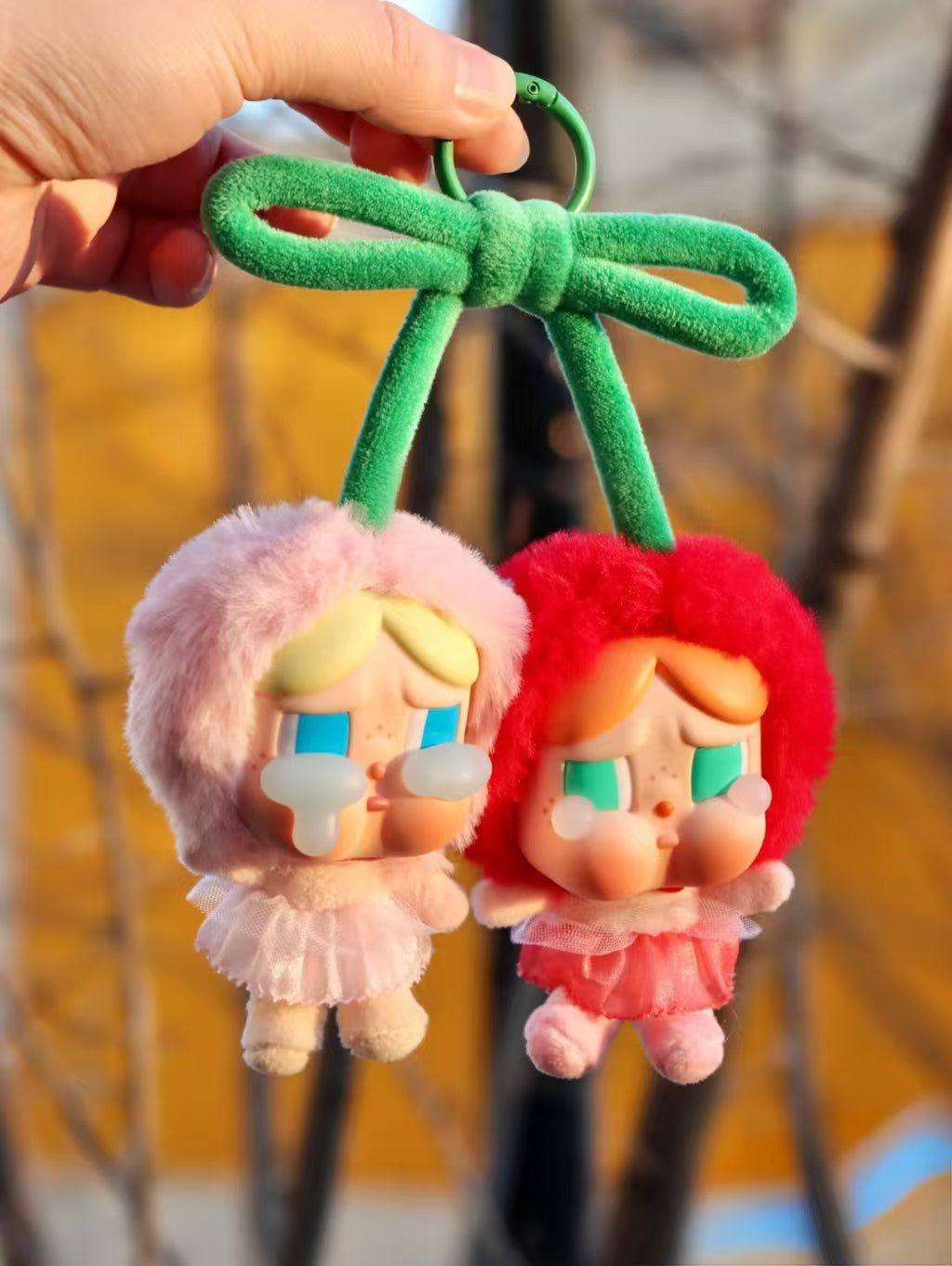Crybaby love you cherry much Vinyl Plush Hanging Card