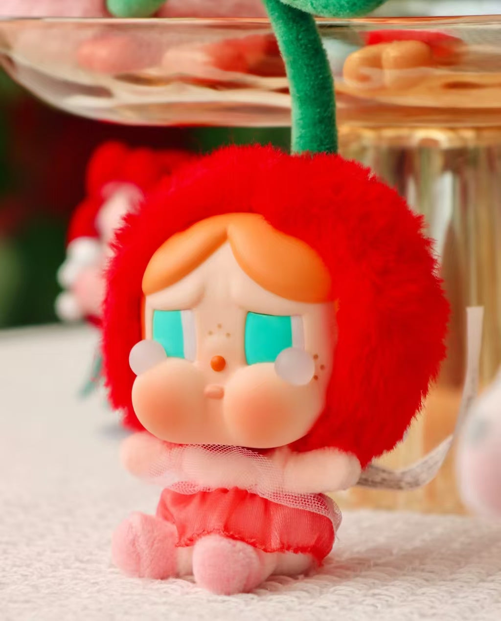 Crybaby love you cherry much Vinyl Plush Hanging Card