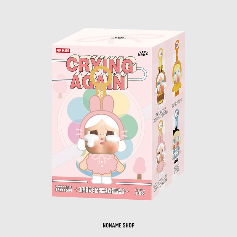 CRYBABY Crying Again Series-Vinyl Face Plush Bling Box