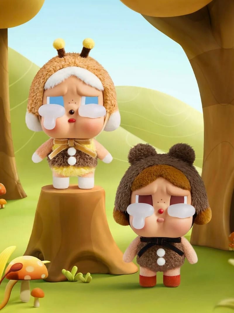 CRYBABY Crying Again Series-Vinyl Face Plush Bling Box
