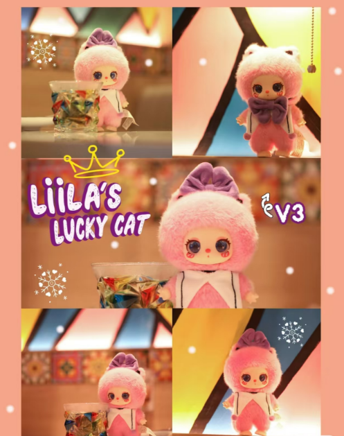 LIILA'S LUCKY CAT V3 Series Plush Blind Box