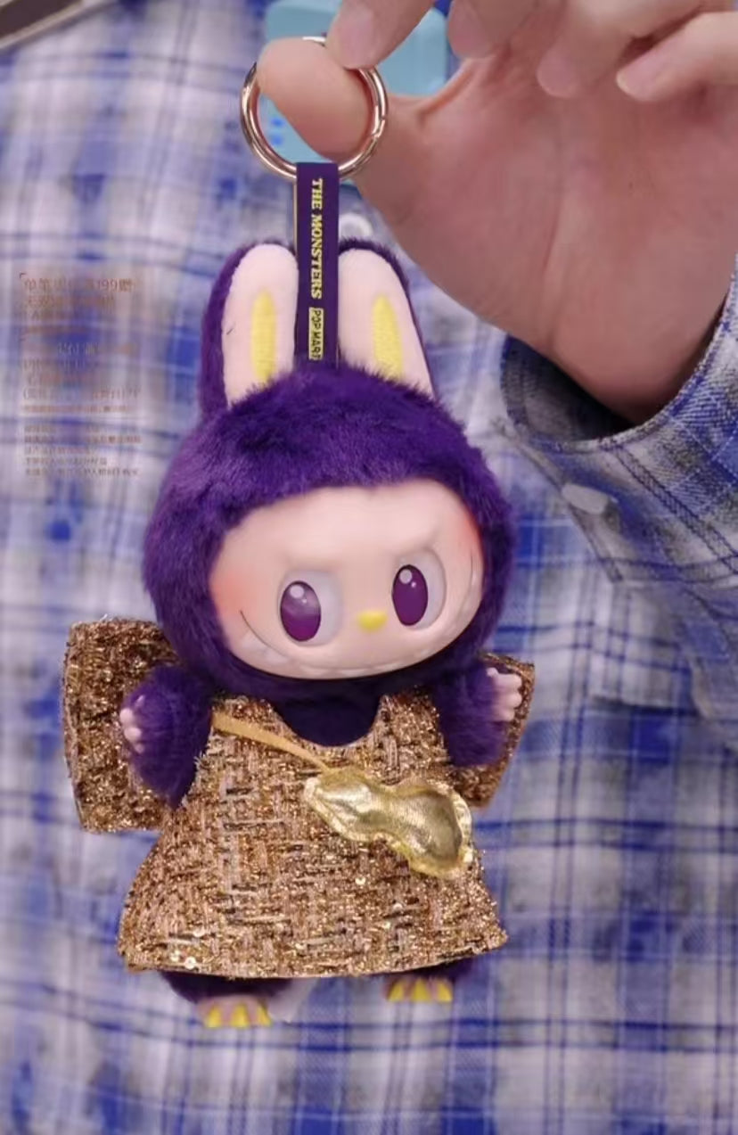 LABUBU Wings of fortune ゴム裏のぬいぐるみ人形