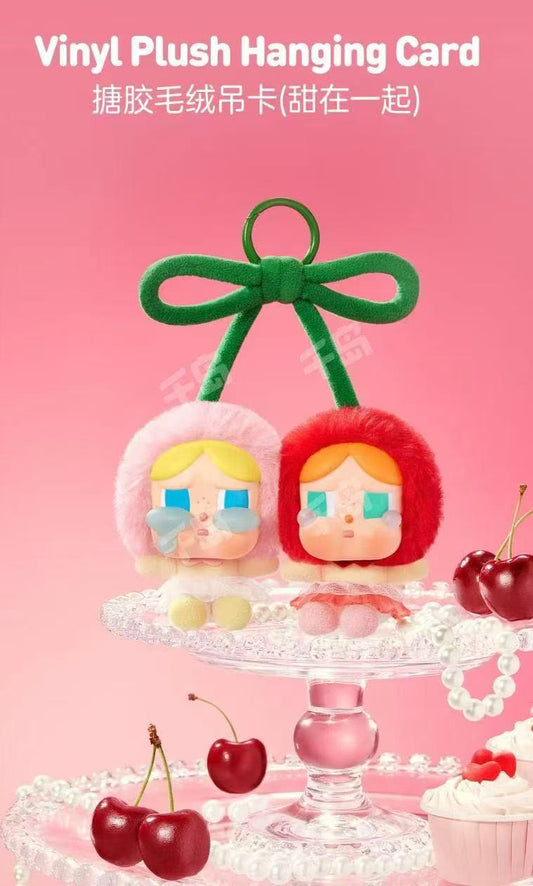 Crybaby love you cherry much Vinyl Plush Hanging Card