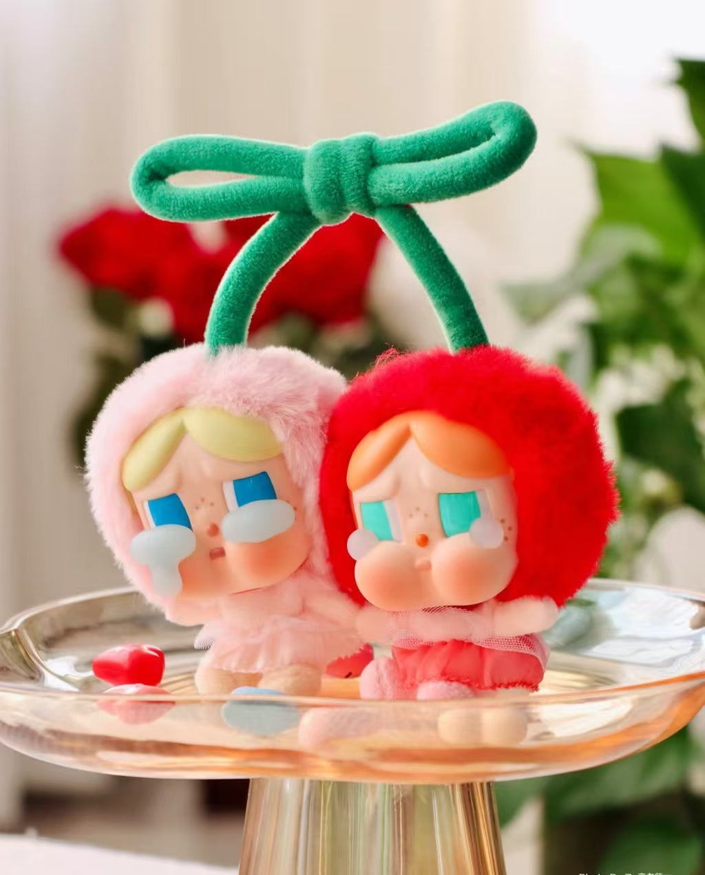Crybaby love you cherry much Vinyl Plush Hanging Card
