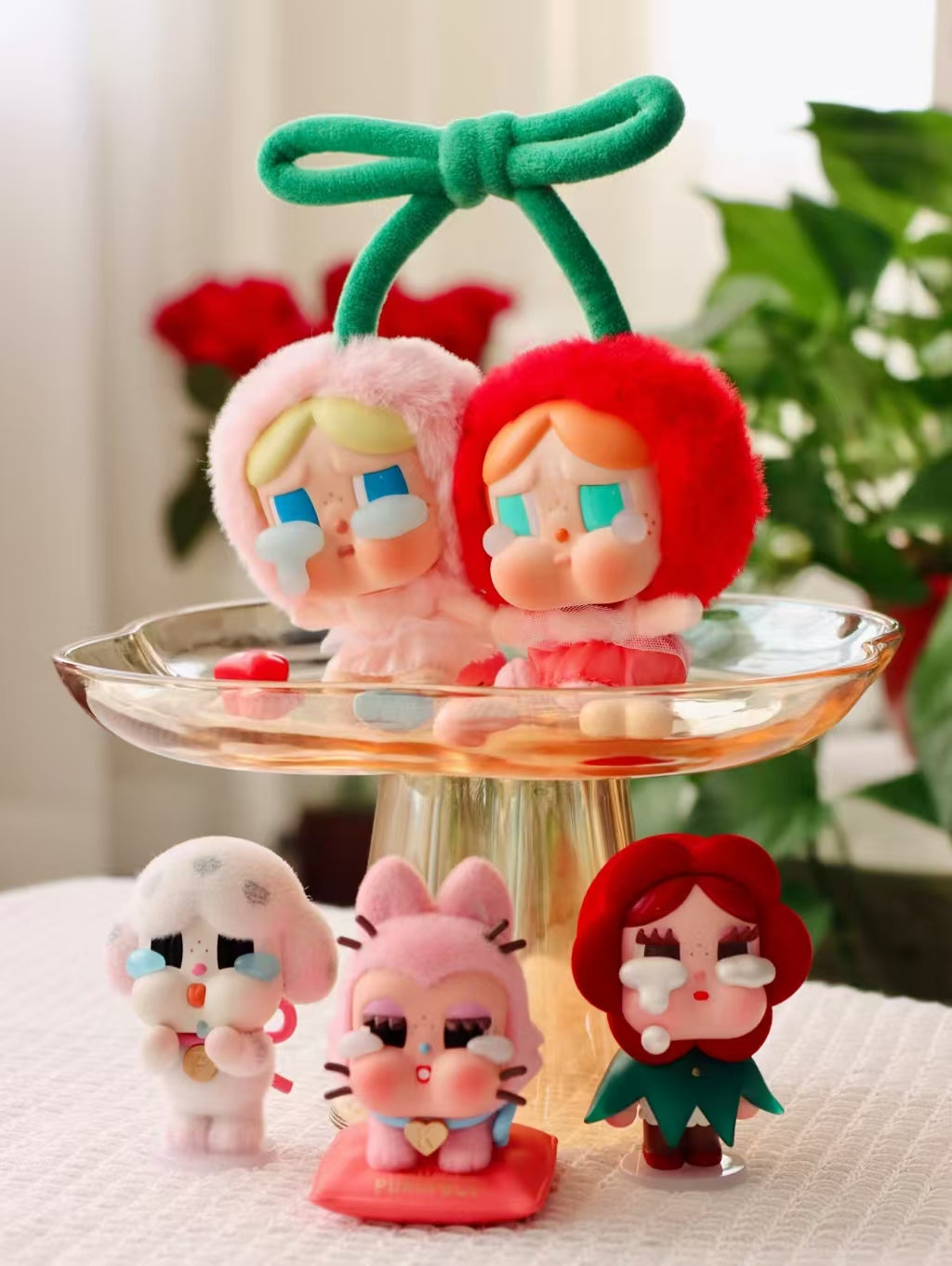 Crybaby love you cherry much Vinyl Plush Hanging Card