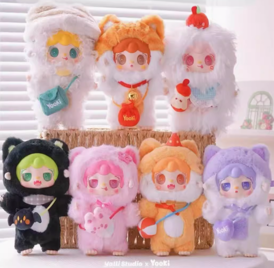 Yooki 第 2 世代プラスブラインドボックス。 Meow Meow 幼稚園