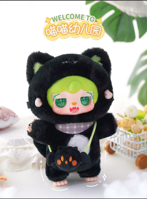 Yooki 第 2 世代プラスブラインドボックス。 Meow Meow 幼稚園